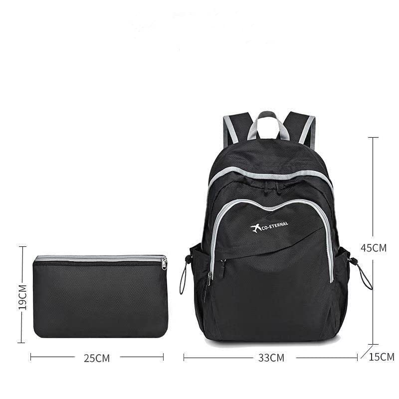 Geboldil Men's and women's lightweight foldable hiking travel backpack waterproof camping backpack fuchsia