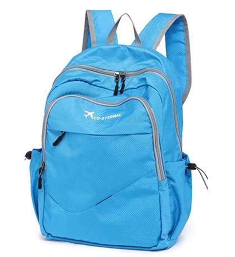 Geboldil Men's and women's lightweight foldable hiking travel backpack waterproof camping backpack fuchsia