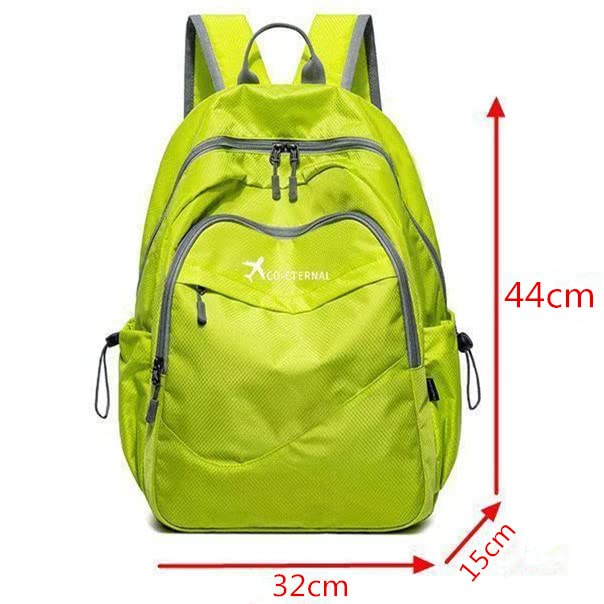 Geboldil Men's and women's lightweight foldable hiking travel backpack waterproof camping backpack fuchsia