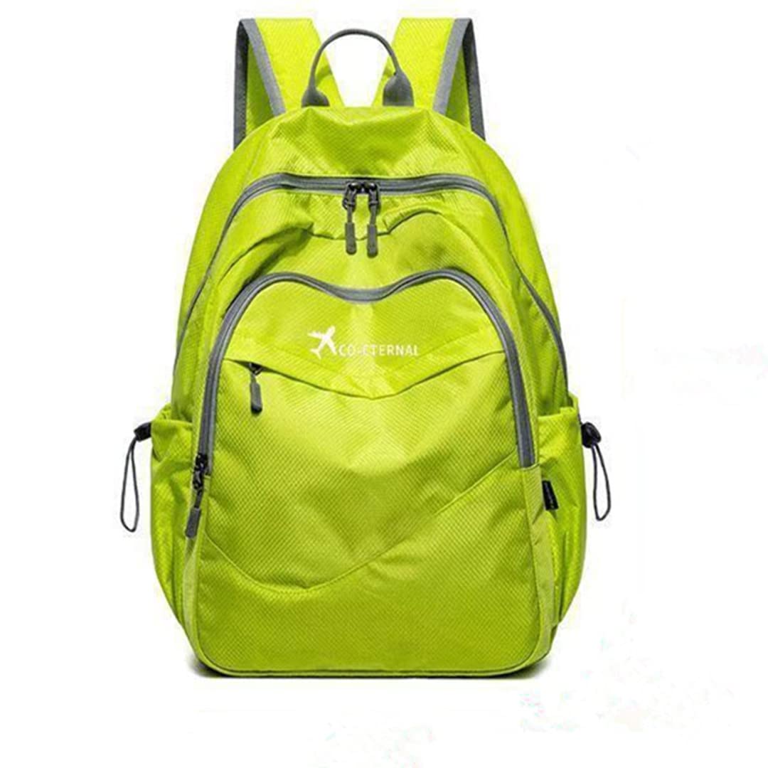 Geboldil Men's and women's lightweight foldable hiking travel backpack waterproof camping backpack fuchsia