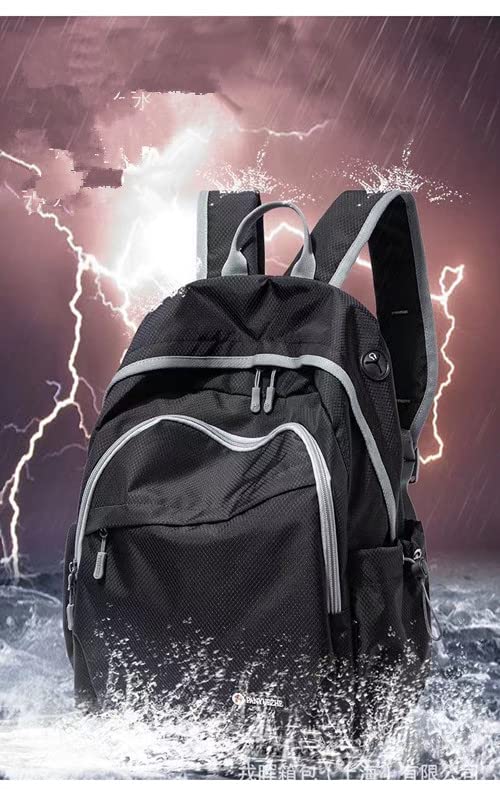 Geboldil Men's and women's lightweight foldable hiking travel backpack waterproof camping backpack fuchsia