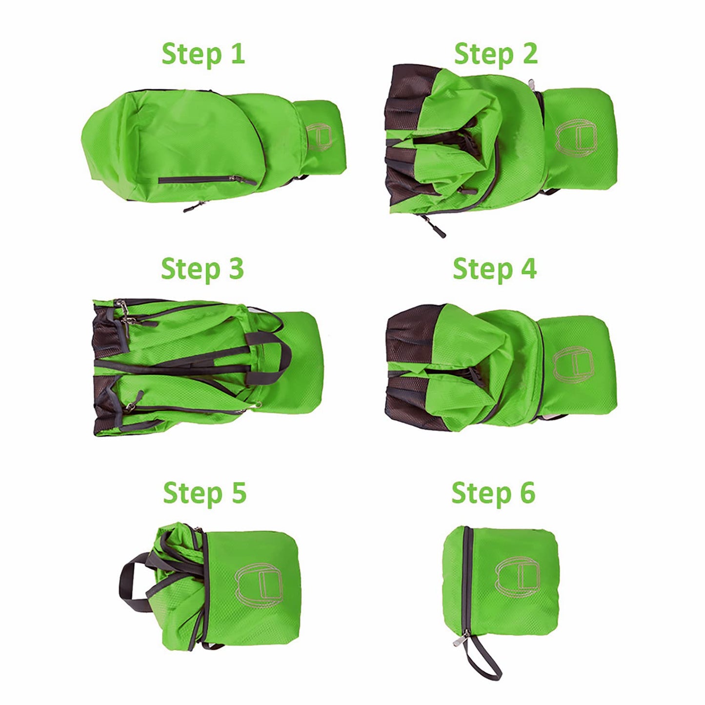 Outdoor Lightweight Foldable Water Resistant Backpack for Travel Hiking Riding