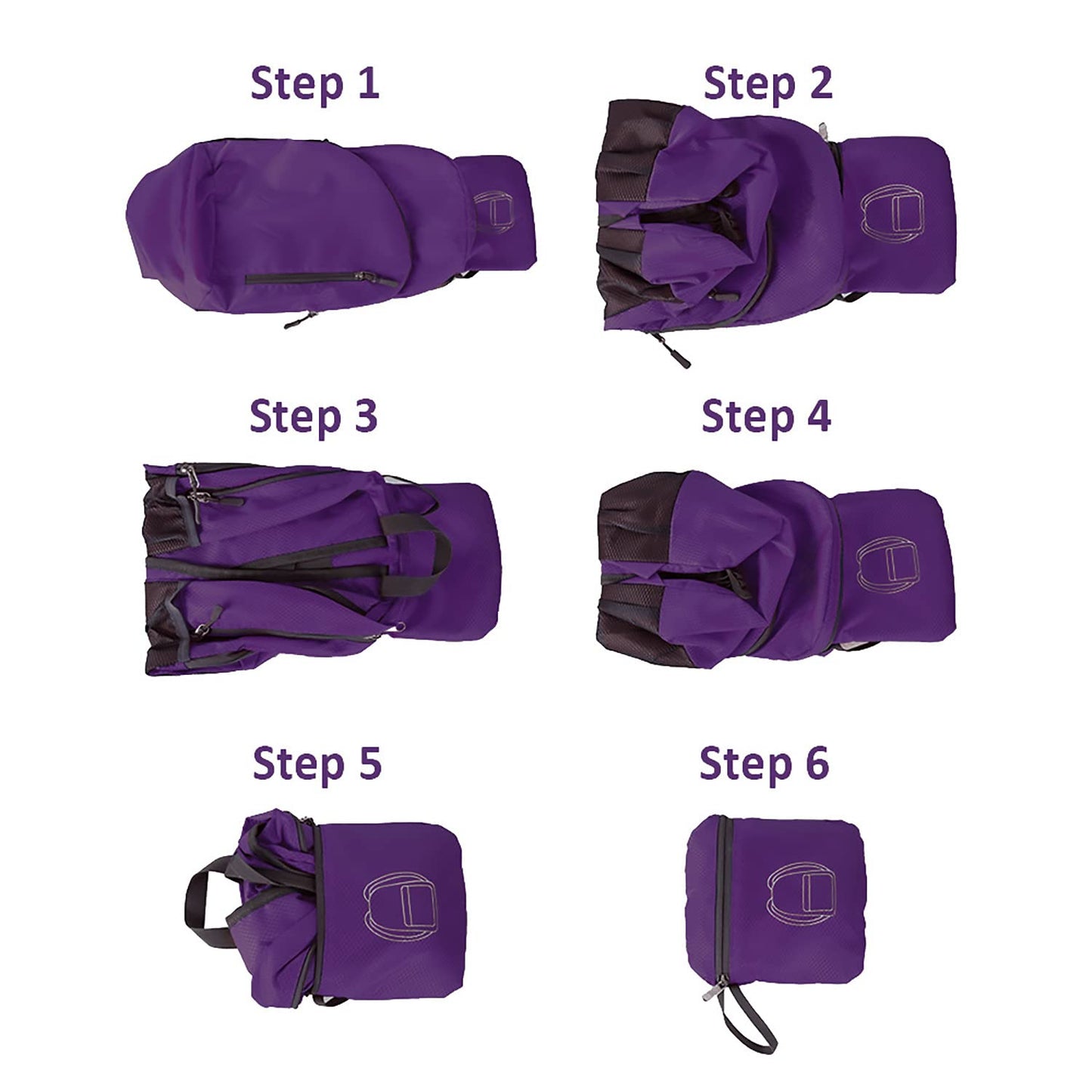 Outdoor Lightweight Foldable Water Resistant Backpack for Travel Hiking Riding