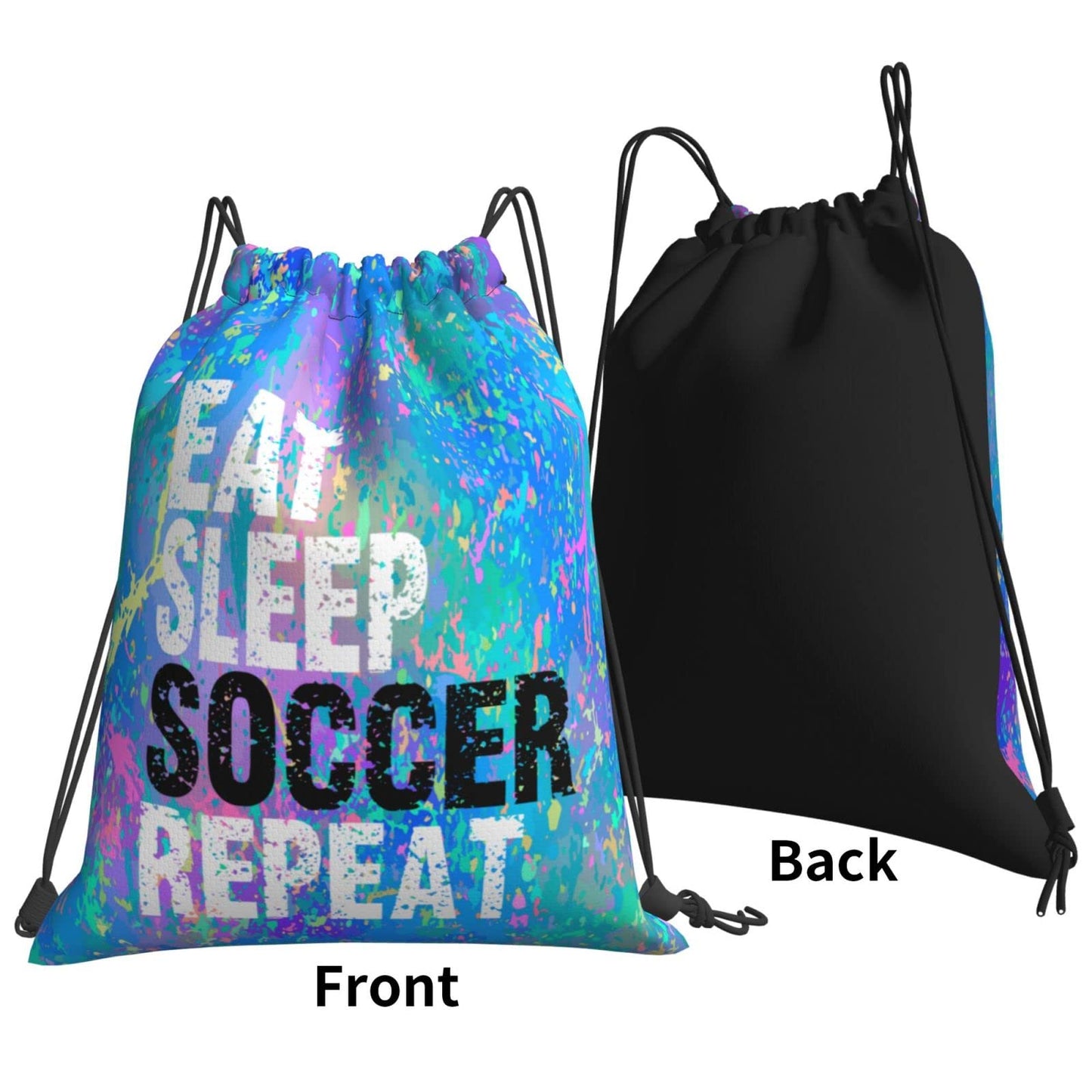 Drawstring Backpack Gym String Bag Sports Drawstring Sackpack For Women Men