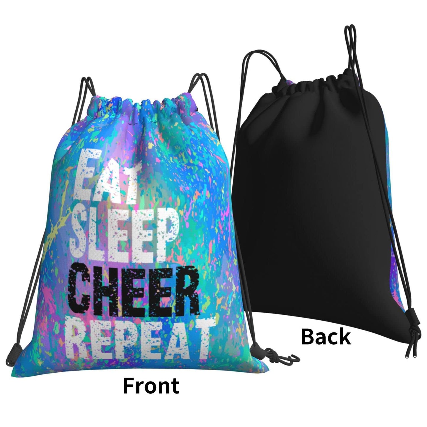Drawstring Backpack Gym String Bag Sports Drawstring Sackpack For Women Men