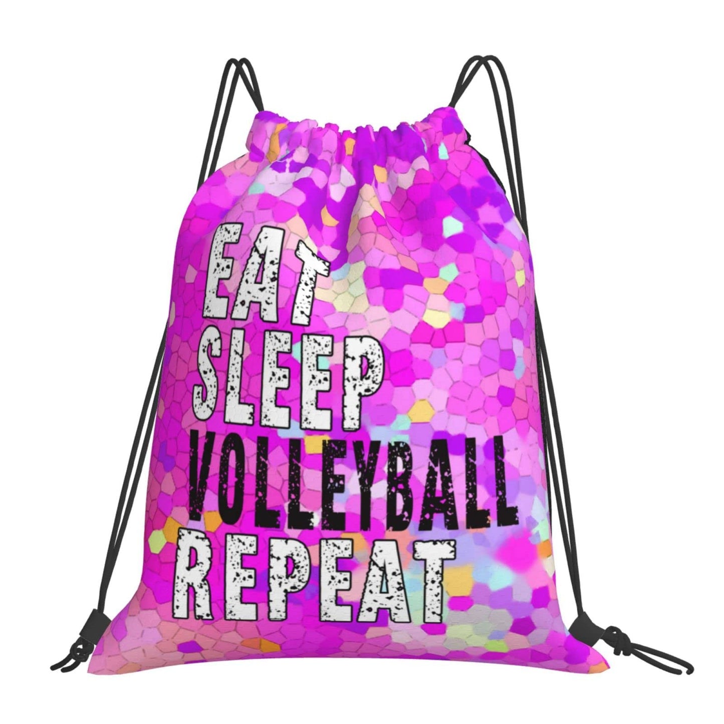 Drawstring Backpack Gym String Bag Sports Drawstring Sackpack For Women Men