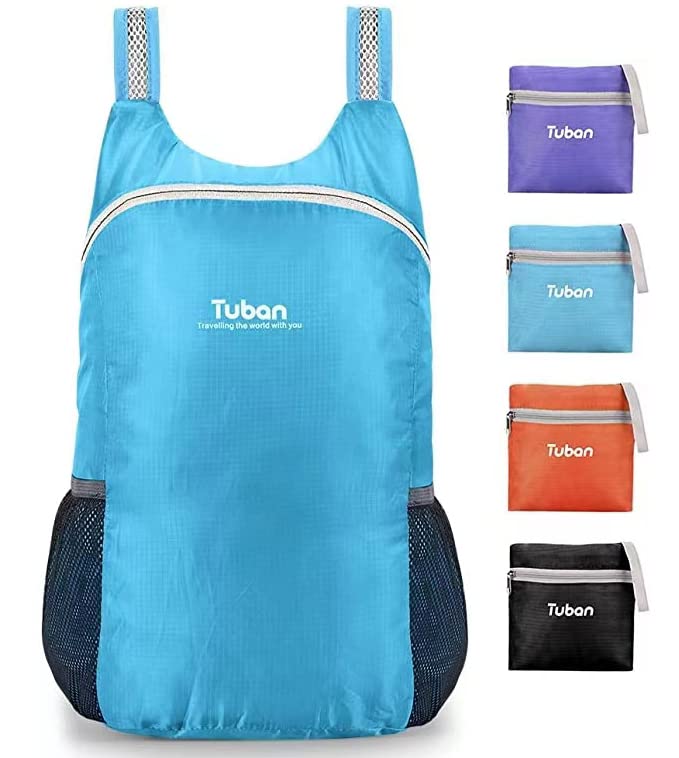 Ultra Lightweight Packable Water Resistant Backpack for Travel Camping Outdoor Hiking Daypack