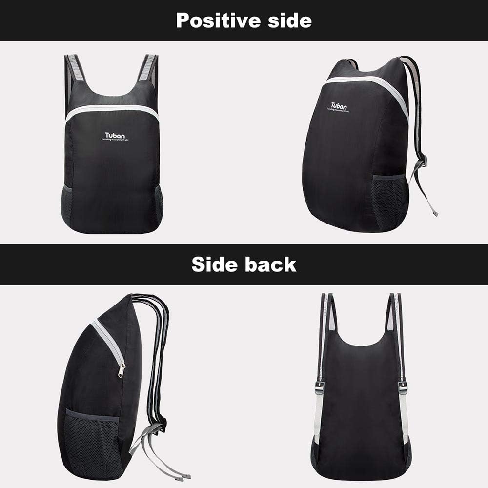 Ultra Lightweight Packable Water Resistant Backpack for Travel Camping Outdoor Hiking Daypack