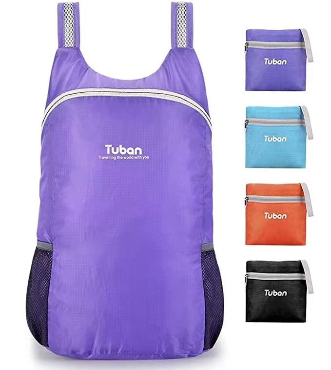 Ultra Lightweight Packable Water Resistant Backpack for Travel Camping Outdoor Hiking Daypack