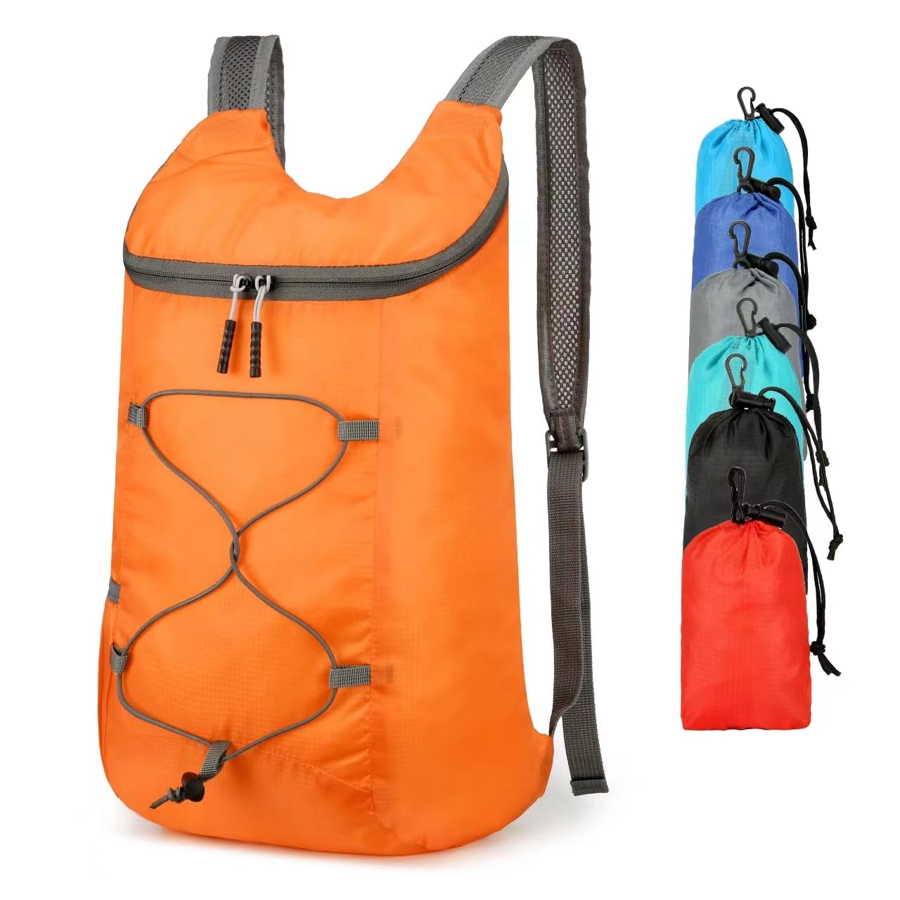 16L Hiking-Daypack Lightweight-Foldable Travel-Backpack Water-Resistant Camping Outdoor Packable Easy Carry-on Bag (Dark Blue)