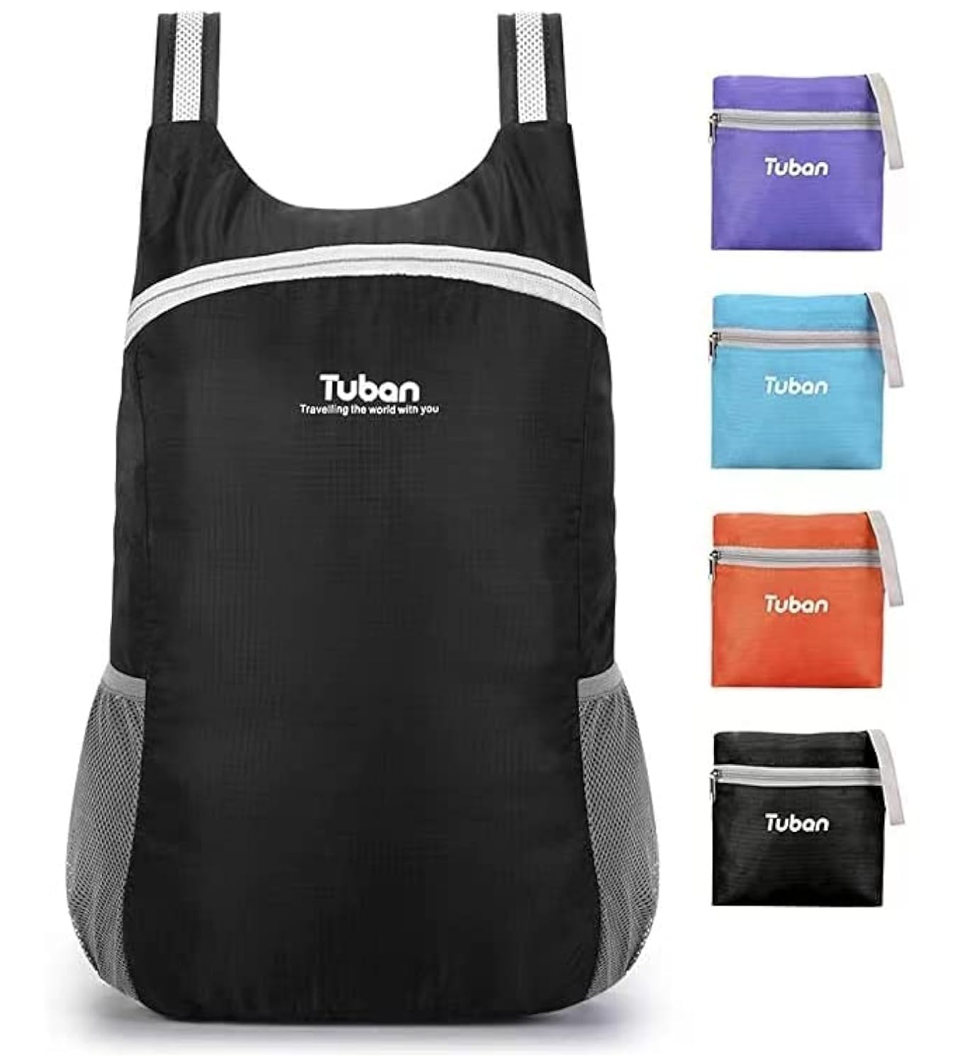 Ultra Lightweight Packable Water Resistant Backpack for Travel Camping Outdoor Hiking Daypack