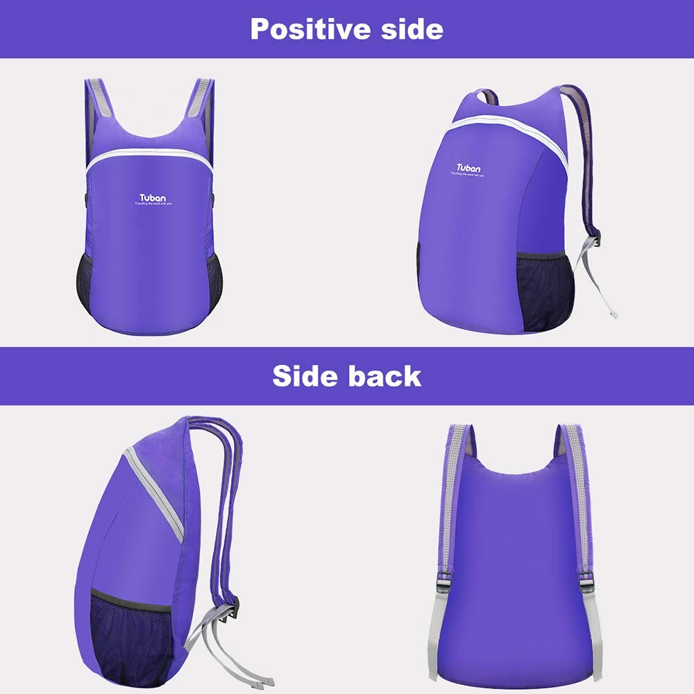 Ultra Lightweight Packable Water Resistant Backpack for Travel Camping Outdoor Hiking Daypack