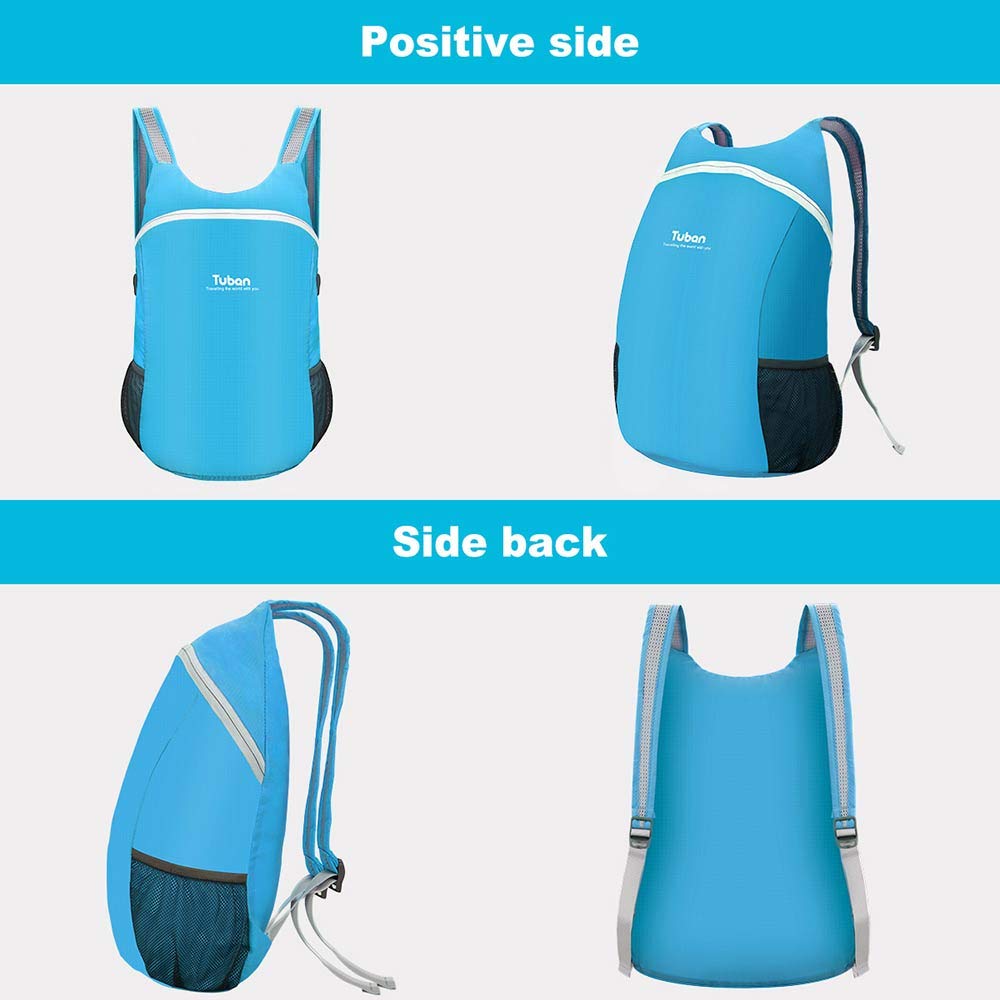 Ultra Lightweight Packable Water Resistant Backpack for Travel Camping Outdoor Hiking Daypack