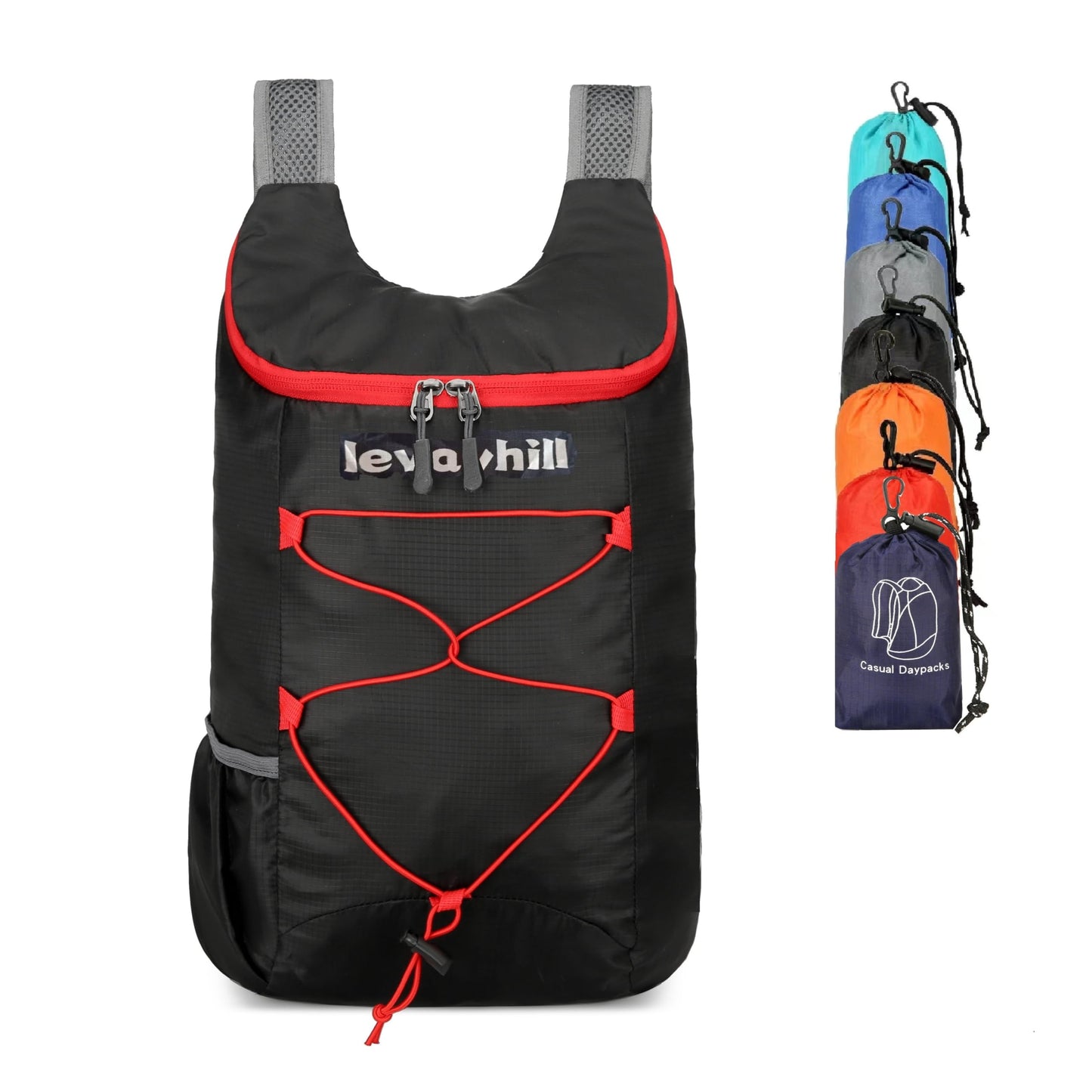 16L Hiking-Daypack Lightweight-Foldable Travel-Backpack Water-Resistant Camping Outdoor Packable Easy Carry-on Bag (Dark Blue)