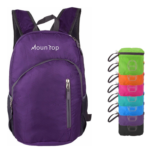 Outdoor Lightweight Foldable Water Resistant Backpack for Travel Hiking Riding